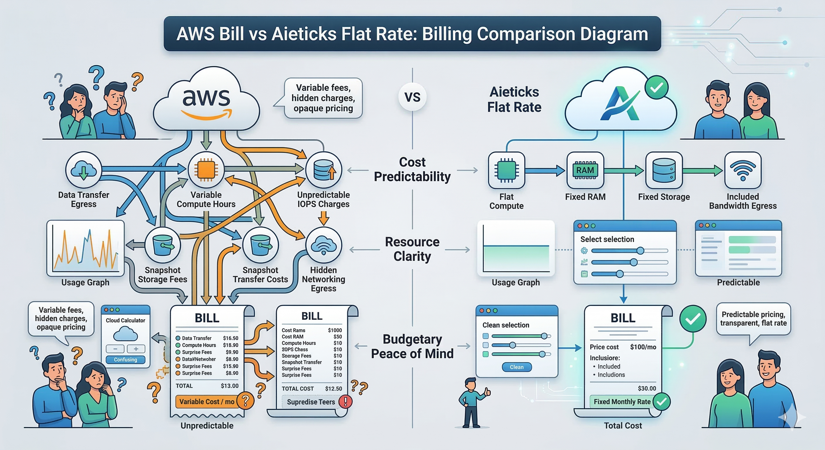 Predictable Billing Diagram